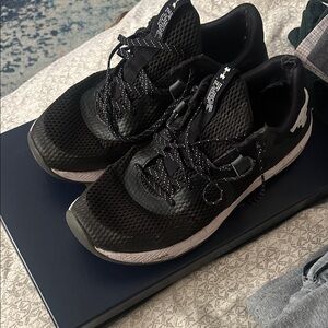 Under Armour Black Athletic Shoes for Men